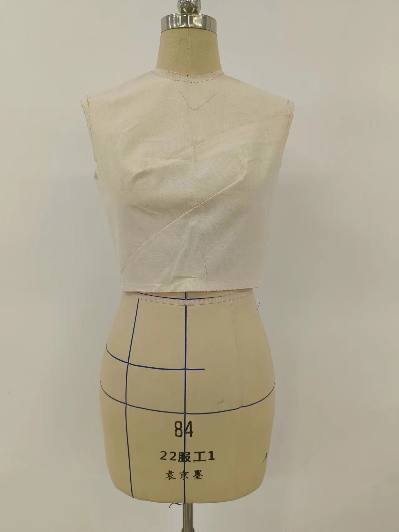 样板一正面